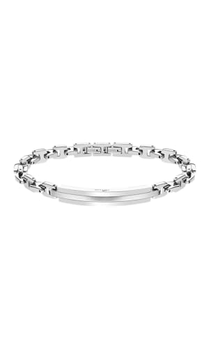 Lotus Style Armband für Herren aus Edelstahl in der Farbe Silber, Durchmesser: 20,6 cm, LS1966-2/1 von Lotus Style