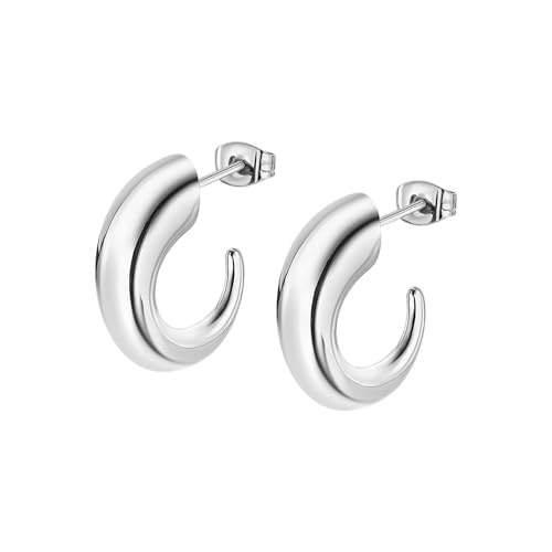 LOTUS STYLE LS2350-4/1 Urban Woman Damen-Ohrringe aus Edelstahl 316L, Edelstahl, Ohne Edelstein von LOTUS STYLE