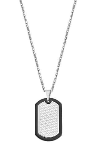 LOTUS STYLE LS2211-1/1 Urban Man Halskette aus Edelstahl 316L, 500,00 mm, Einheitsgröße, Edelstahl, Kein Edelstein von Lotus Style