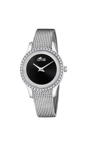 LOTUS Damen Fashion Uhr Bliss in der Farbe Silber mit Edelstahlarmband, Gehäusedurchmesser: 31,5mm, 18826/3 von LOTUS