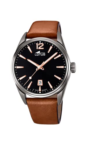 Lotus HerrenArmbanduhr Analog Quarz Leder 18685/2 von LOTUS