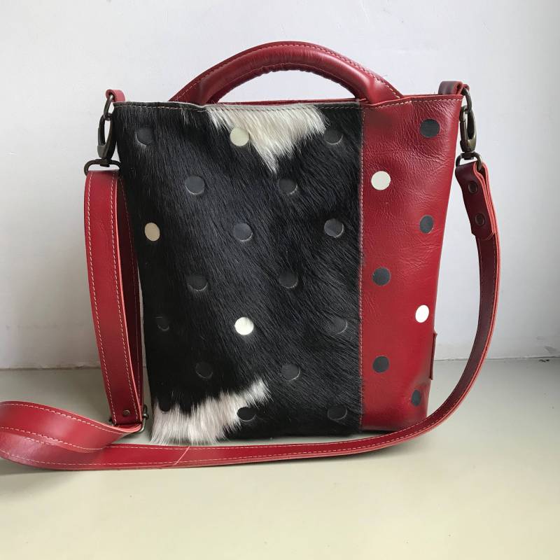 Leder-Shopper Mit Kurzen Henkeln Und Eine Lange Nackenband Halterung Leder-Shopper Mit Kurzen Henkeln Und Eine Lange Nackenband Halterung von LOTbyLOT