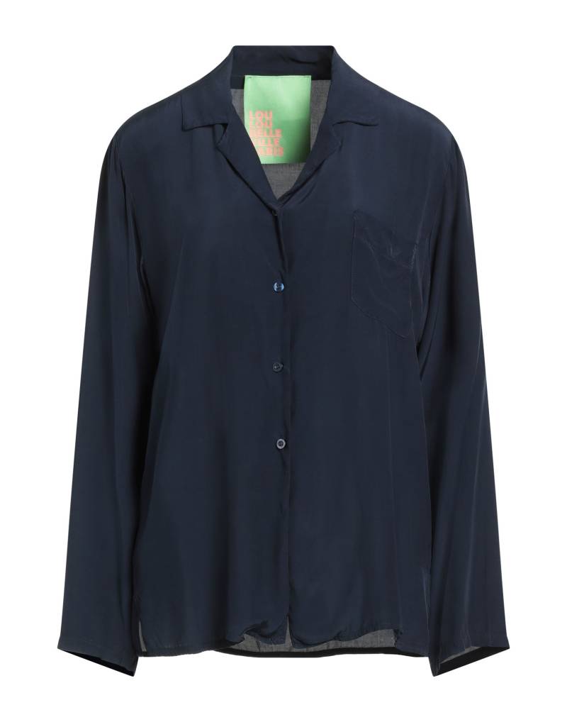 LOU LOU BELLE VILLE PARIS Hemd Damen Nachtblau von LOU LOU BELLE VILLE PARIS