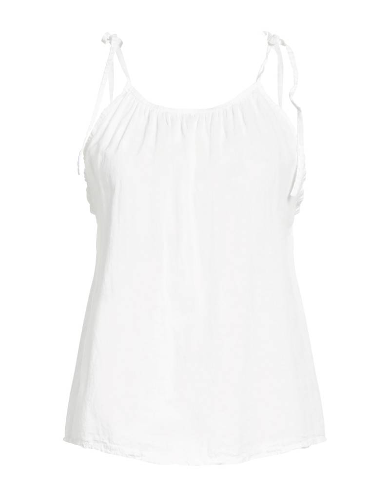 LOU LOU BELLE VILLE PARIS Top Damen Weiß von LOU LOU BELLE VILLE PARIS