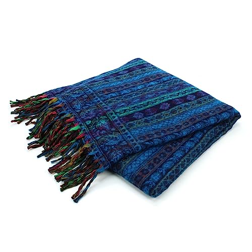 LOUDelephant Handgewebte Meditations-Decke, 501, 200cm x 95cm von LOUDelephant