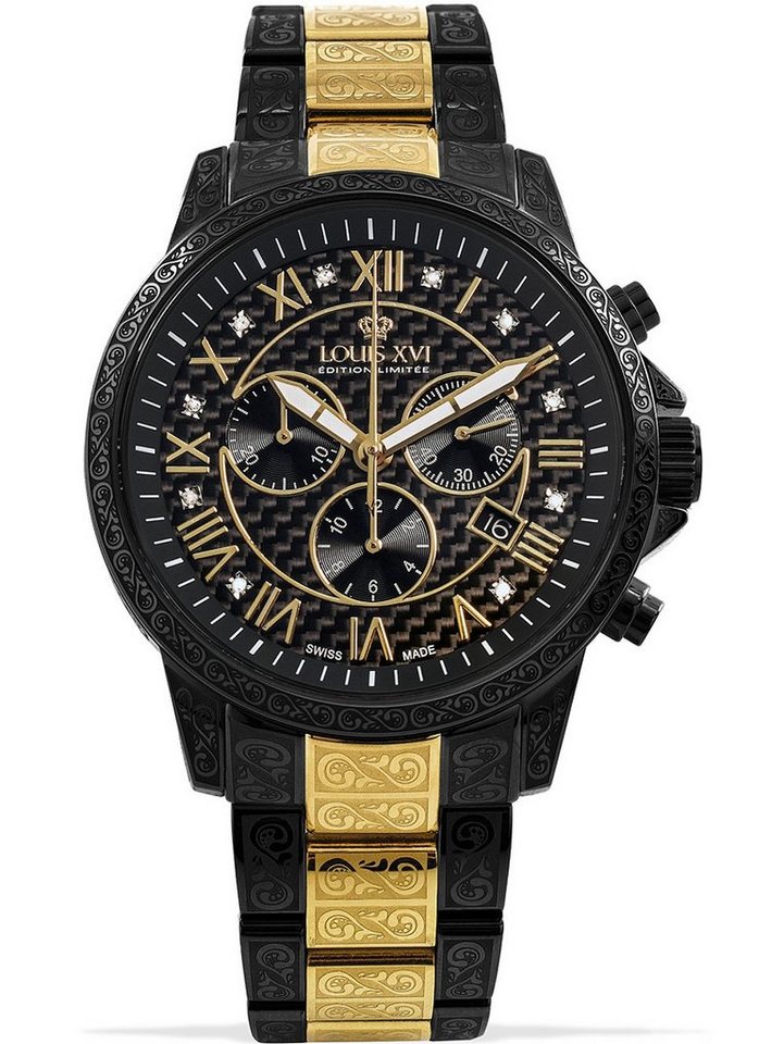 LOUIS XVI Quarzuhr Louis XVI LXVI1091 Palais Royale Chronograph Herrenuhr 43mm 5ATM Louis XVI LXVI1091 Palais Royale Chronograph Herrenuhr 43mm 5ATM von LOUIS XVI