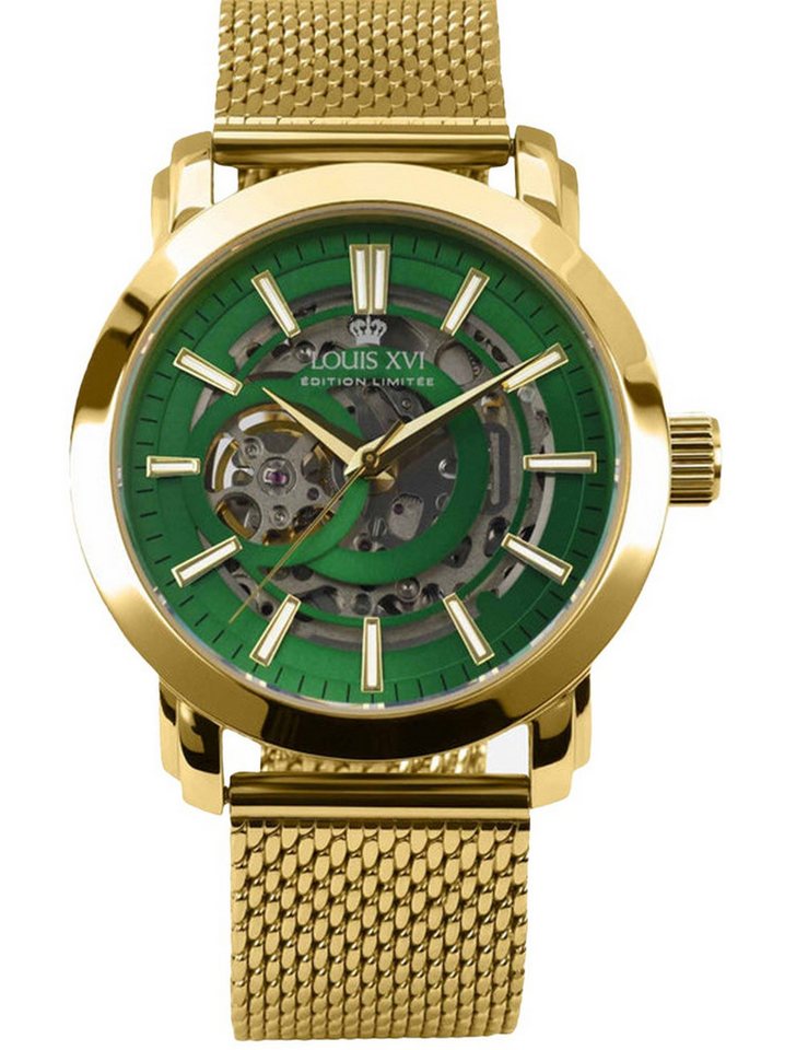 LOUIS XVI Quarzuhr Louis XVI LXVI1902 Herrenuhr Versailles 2.0 Limited 44mm 5ATM Louis XVI LXVI1902 Herrenuhr Versailles 2.0 Limited 44mm 5ATM von LOUIS XVI