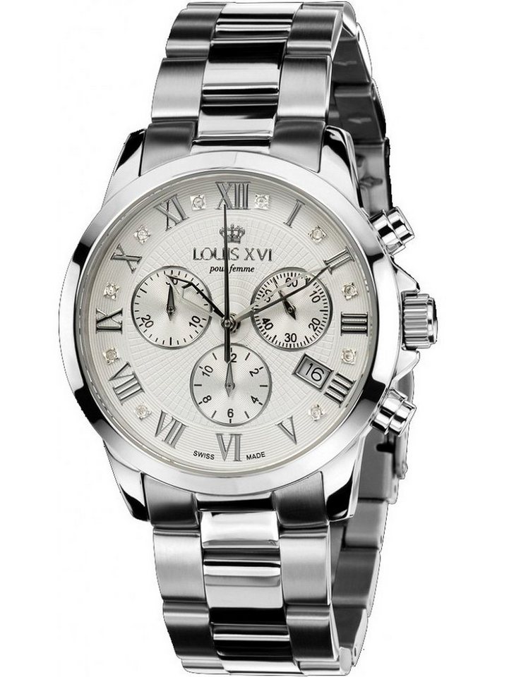LOUIS XVI Quarzuhr Louis XVI LXVI516 Athos pour femme Chronograph Damenuhr 38mm Louis XVI LXVI516 Athos pour femme Chronograph Damenuhr 38mm von LOUIS XVI