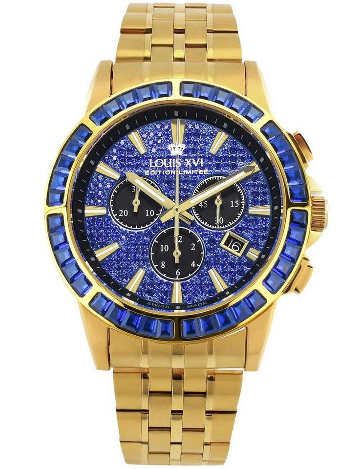 LOUIS XVI Quarzuhr Louis XVI XLXVI1132 Herrenuhr Majesté Iced Out Baguette 43mm 5ATM Louis XVI XLXVI1132 Herrenuhr Majesté Iced Out Baguette 43mm 5ATM LOUIS XVI Quarzuhr Louis XVI XLXVI1132 Herrenuhr Majesté Iced Out Baguette 43mm 5ATM Louis XVI XLXVI1132 Herrenuhr Majesté Iced Out Baguette 43mm 5ATM von LOUIS XVI