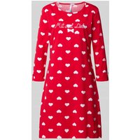 LOUIS & LOUISA Relaxed Fit Nachthemd mit Statement-Stitching in Rot, Größe XXL LOUIS & LOUISA Relaxed Fit Nachthemd mit Statement-Stitching in Rot, Größe XXL von LOUIS & LOUISA
