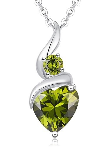 LOUISA SECRET Kette Damen Infinity Herz Anhänger 925 Sterling Silber or Messing mit Rose Gold plattiert Geburtsstein Halskette für Damen Valentinstag Weihnachten Geburtstag für Sie Frauen mama LOUISA SECRET Kette Damen Infinity Herz Anhänger 925 Sterling Silber or Messing mit Rose Gold plattiert Geburtsstein Halskette für Damen Valentinstag Weihnachten Geburtstag für Sie Frauen mama von LOUISA SECRET