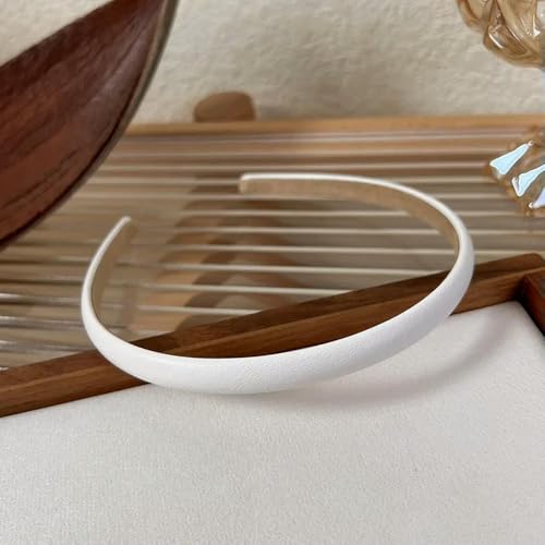 1 Stück Retro Dünnes Lederstirnband für Frauen und Mädchen Elegantes einfaches Haarband von LOUKEKE
