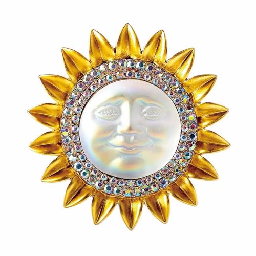 1 Stück Vintage Classic Dazzle Crystal Emaille Brosche Abzeichen für Frauen Männer Mittleren Retro Elegante Exquisite Fee Pin Zubehör von LOUKEKE