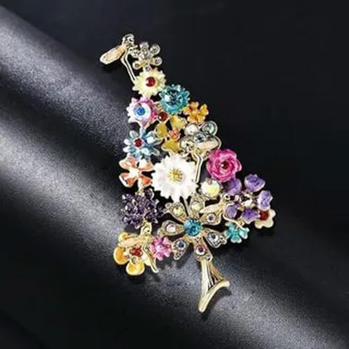 1 Stück Vintage Classic Dazzle Crystal Emaille Brosche Abzeichen für Frauen Männer Mittleren Retro Elegante Exquisite Fee Pin Zubehör von LOUKEKE