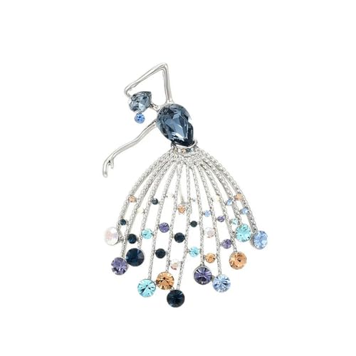 1 stück elegante tänzerin brosche mode kleidung zubehör schmuck von LOUKEKE