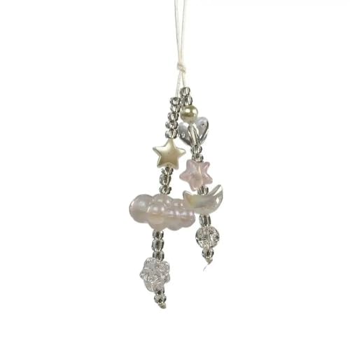 LOUKEKE 1 Stück Schmetterling Telefon Charms Anhänger Süßes Mädchen Lanyard Phonestraps Rucksack Ornament Kette Kamera von LOUKEKE