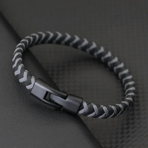 LOUKEKE 2 Stück/Set handgefertigtes geflochtenes Seilarmband Armreif Herren minimalistisch Outdoor Sports Camping Radfahren Zubehör von LOUKEKE