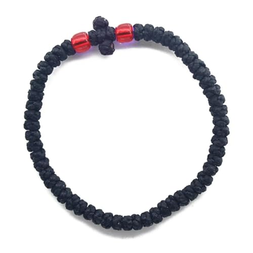 LOUKEKE 2 Stück Handgefertigtes Seilarmband, Schmuck für Damen und Herren von LOUKEKE