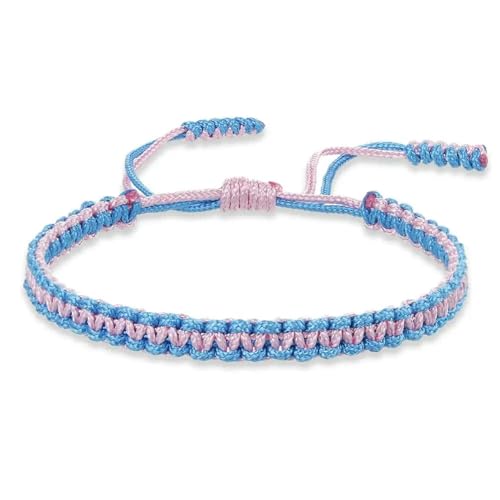 LOUKEKE 2 Stücke/set Multicolor Armbänder & Armreifen Für Frauen Männer Handgemachte Seil Bettelarmband von LOUKEKE