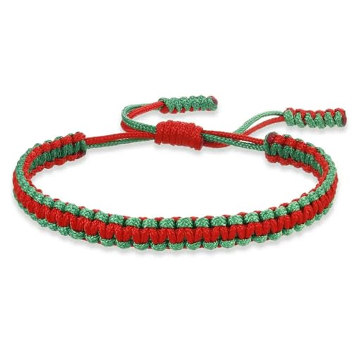 LOUKEKE 2 Stücke/set Multicolor Armbänder & Armreifen Für Frauen Männer Handgemachte Seil Bettelarmband von LOUKEKE
