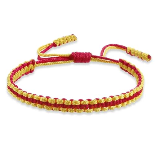 LOUKEKE 2 Stücke/set Multicolor Armbänder & Armreifen Für Frauen Männer Handgemachte Seil Bettelarmband von LOUKEKE