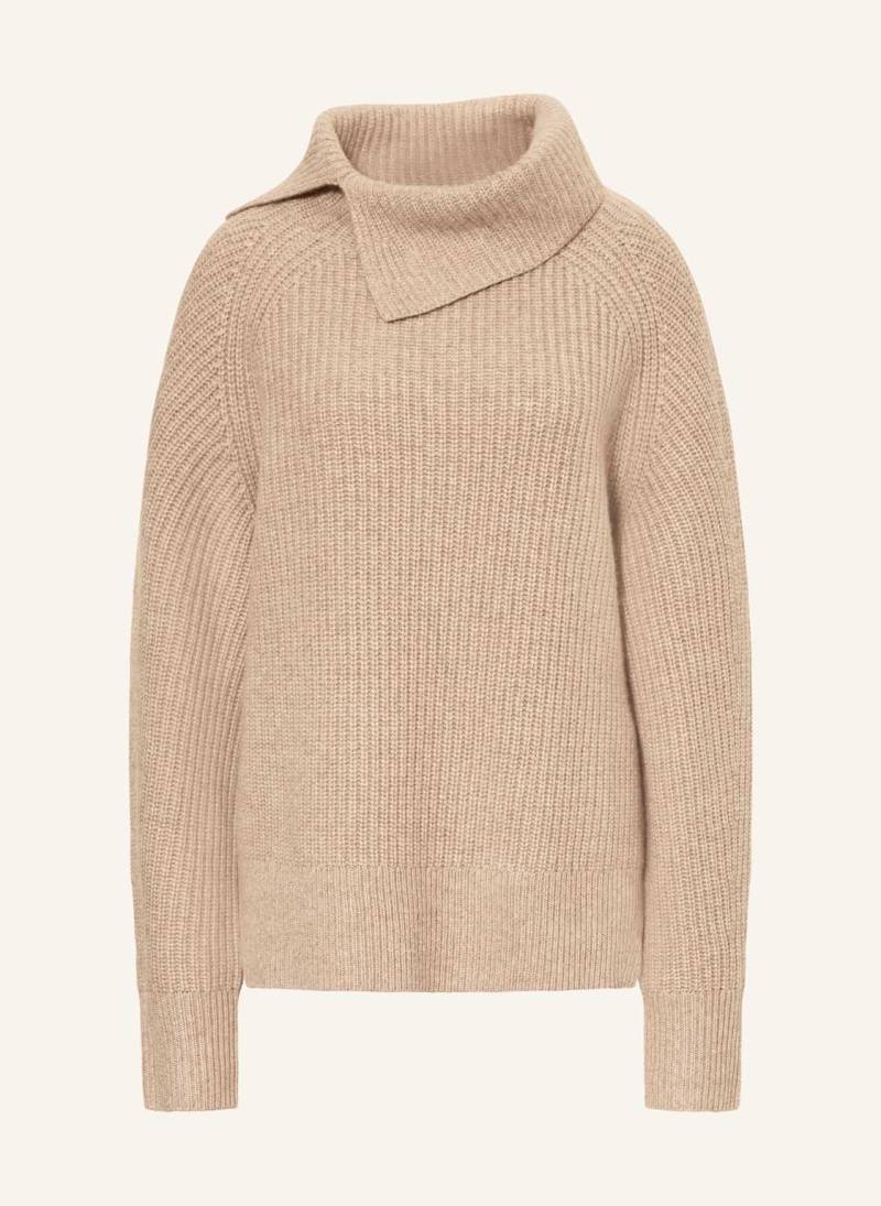 Loulou De Saison Cashmere-Pullover Cecil beige Loulou De Saison Cashmere-Pullover Cecil beige von LOULOU DE SAISON