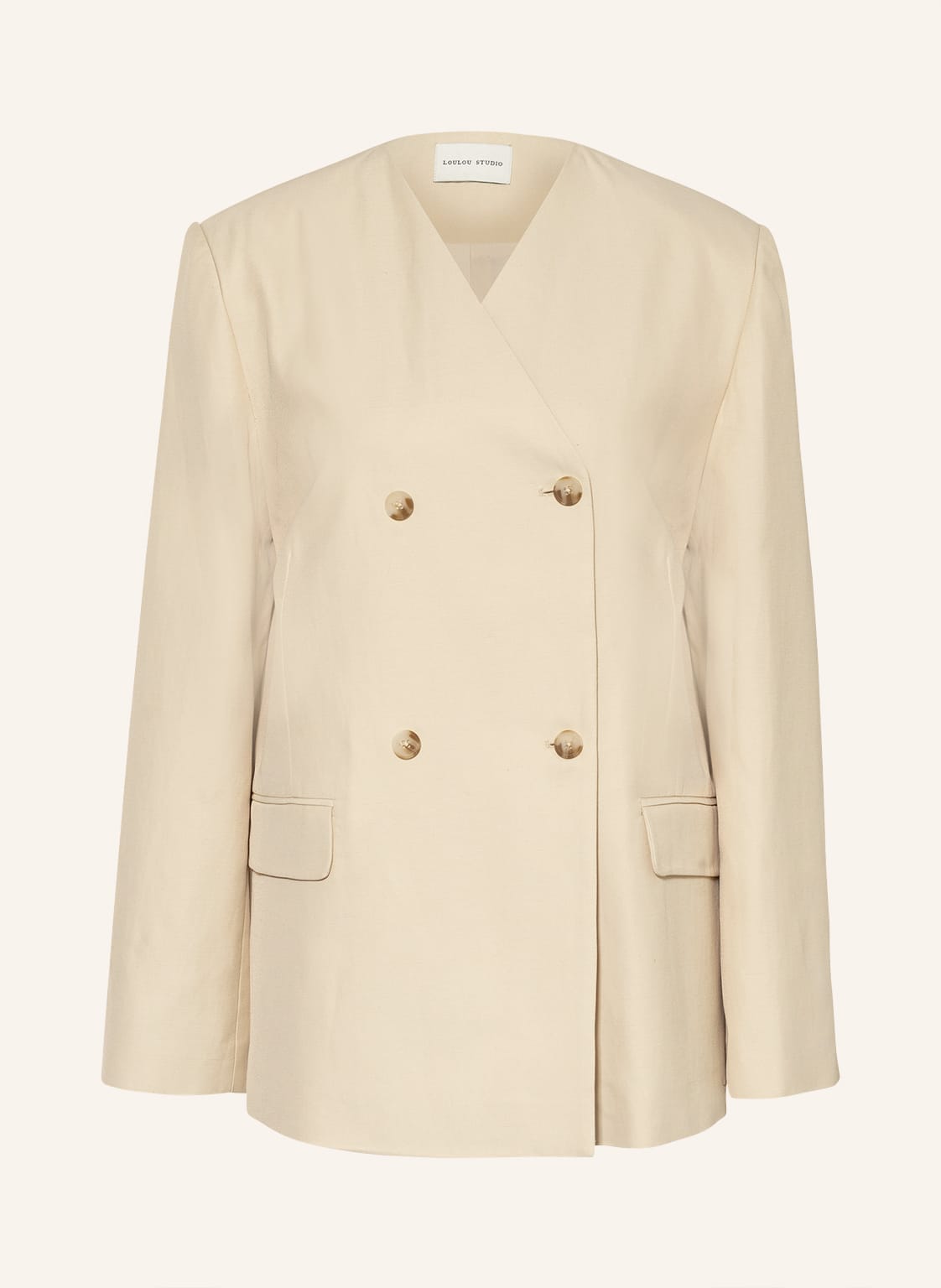 Loulou De Saison Longblazer Jalca beige Loulou De Saison Longblazer Jalca beige von LOULOU DE SAISON