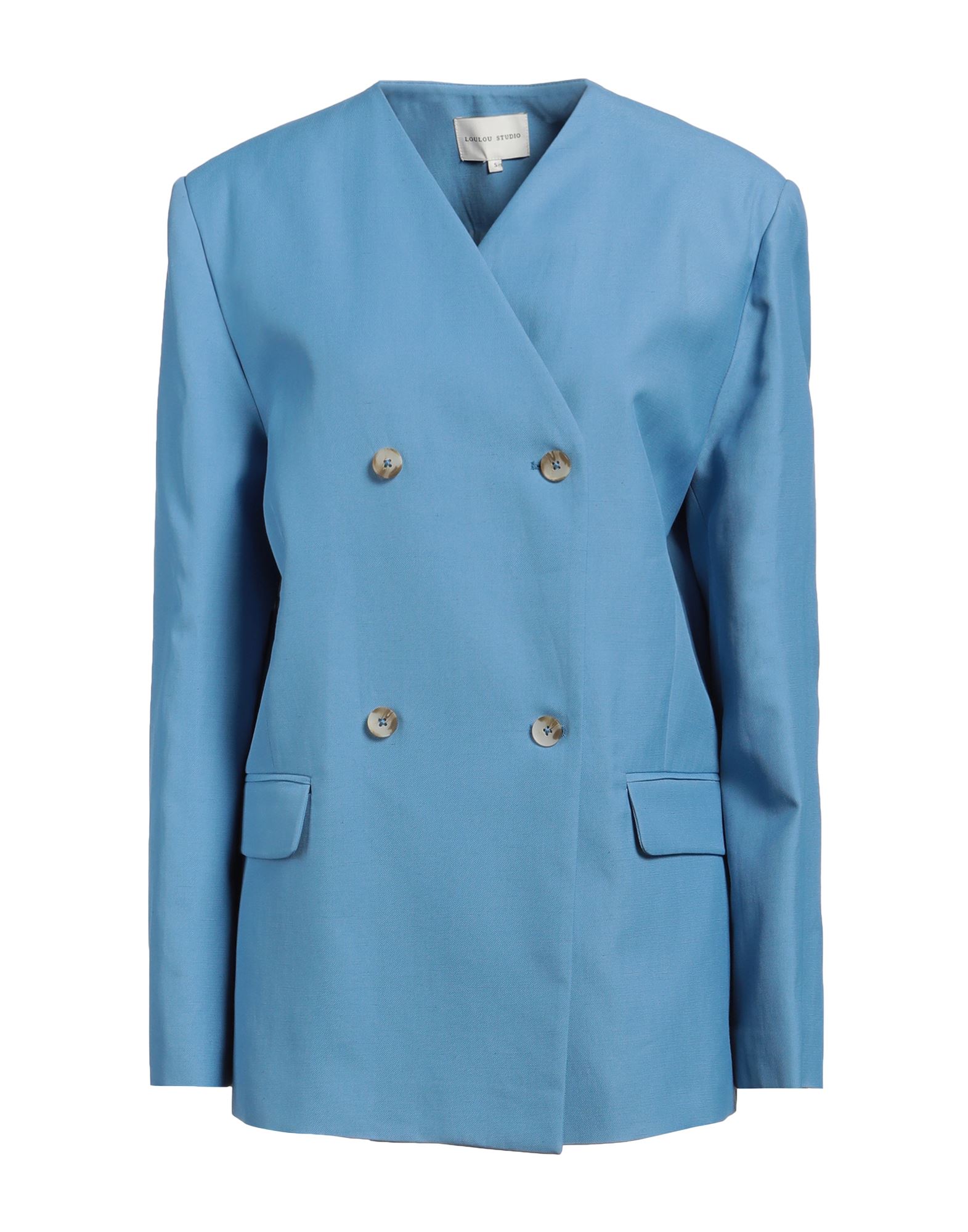 LOULOU STUDIO Blazer Damen Blaugrau LOULOU STUDIO Blazer Damen Blaugrau von LOULOU STUDIO