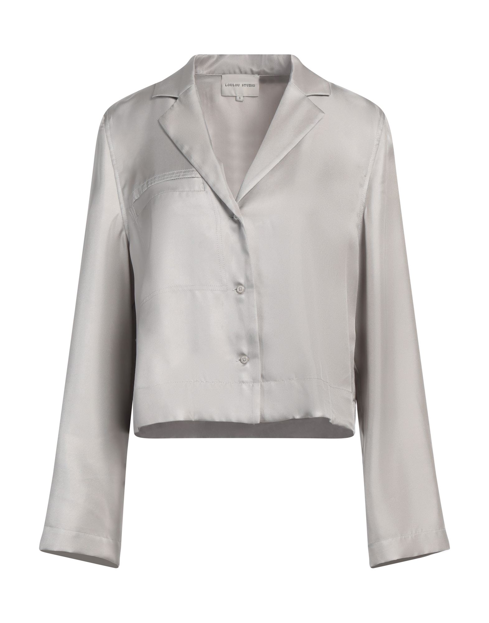 LOULOU STUDIO Hemd Damen Hellgrau LOULOU STUDIO Hemd Damen Hellgrau von LOULOU STUDIO