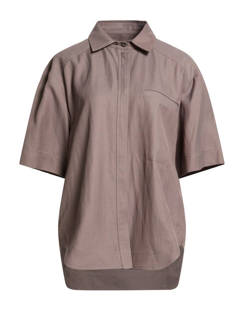 LOULOU STUDIO Hemd Damen Maulwurfsgrau von LOULOU STUDIO