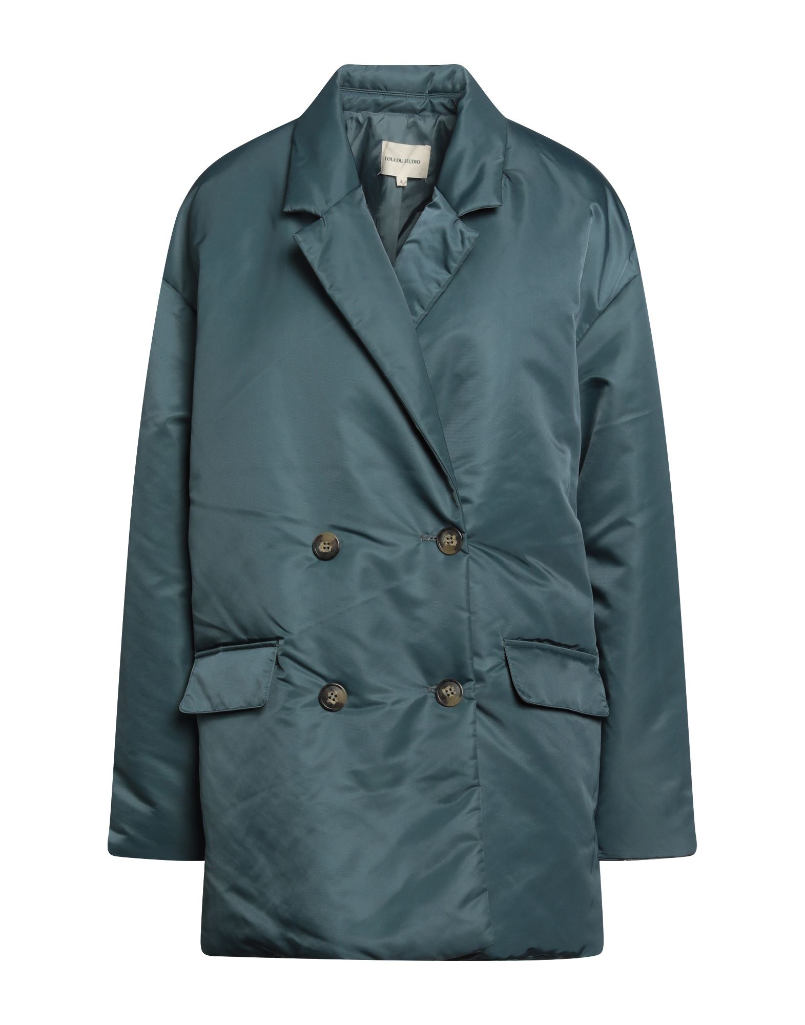 LOULOU STUDIO Jacke & Anorak Damen Blaugrau LOULOU STUDIO Jacke & Anorak Damen Blaugrau von LOULOU STUDIO