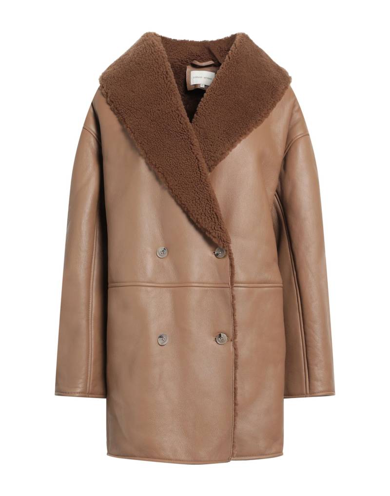 LOULOU STUDIO Shearling- & Kunstfell Damen Braun von LOULOU STUDIO