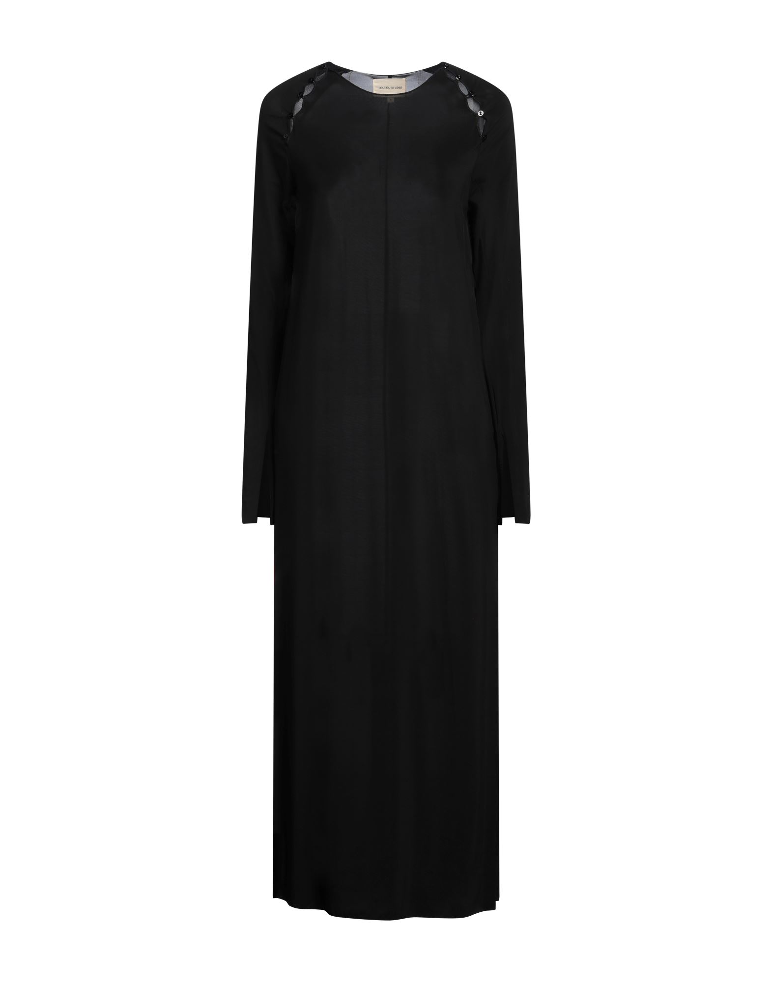LOULOU STUDIO Maxi-kleid Damen Schwarz LOULOU STUDIO Maxi-kleid Damen Schwarz von LOULOU STUDIO
