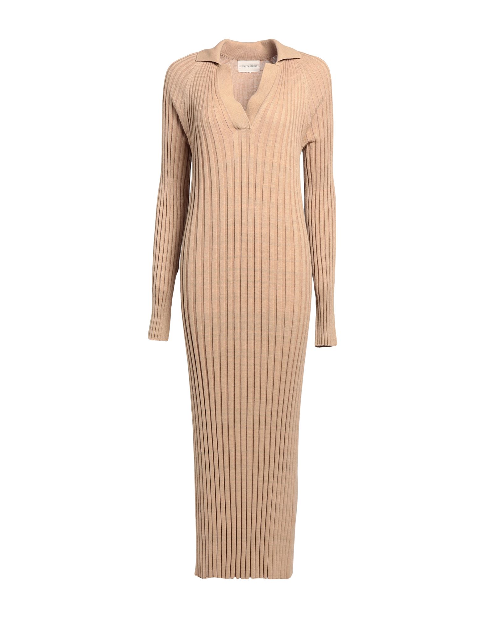 LOULOU STUDIO Midi-kleid Damen Kamel LOULOU STUDIO Midi-kleid Damen Kamel von LOULOU STUDIO