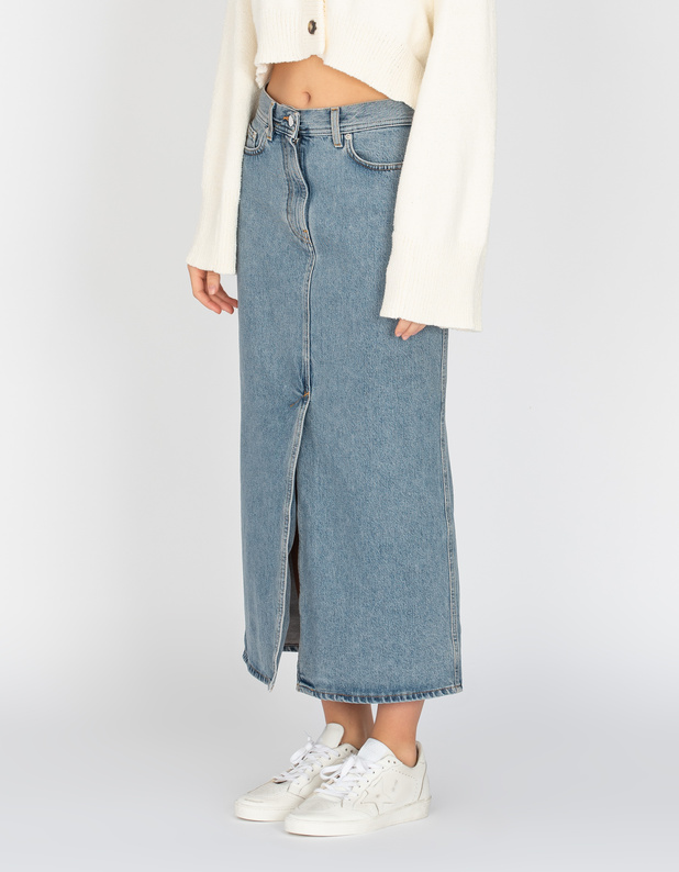 Rona Denim Long Blue von LOULOU STUDIO