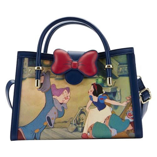 LOUNGEFLY WDTB2498 BOLSO BANDOLERA ESCENAS Blancanieves Disney, Aluminium, Bianco Come La Neve, Einheitsgröße von LOUNGEFLY