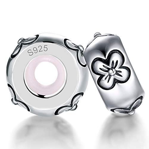 LOVANS 2 PCS 925 Sterling Silber Gummi Spacer Stopper für Armbänder LOVANS 2 PCS 925 Sterling Silber Gummi Spacer Stopper für Armbänder von LOVANS