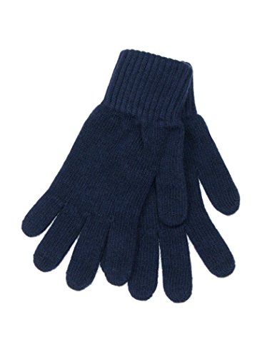 LOVARZI Handschuhe Wolle Herren Winter- Männerhandschuhe aus Wolle Blau - Winterhandschuhe für Herren - strickhandschuhe herren von LOVARZI