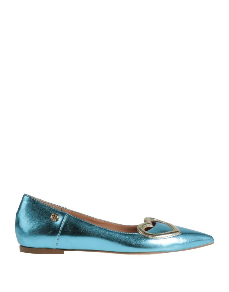 LOVE MOSCHINO Ballerina Damen Azurblau von LOVE MOSCHINO