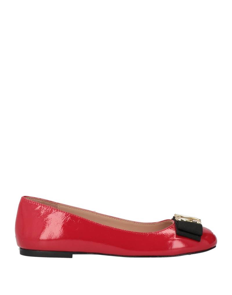 LOVE MOSCHINO Ballerina Damen Rot von LOVE MOSCHINO