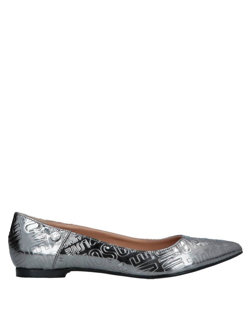LOVE MOSCHINO Ballerina Damen Silber von LOVE MOSCHINO
