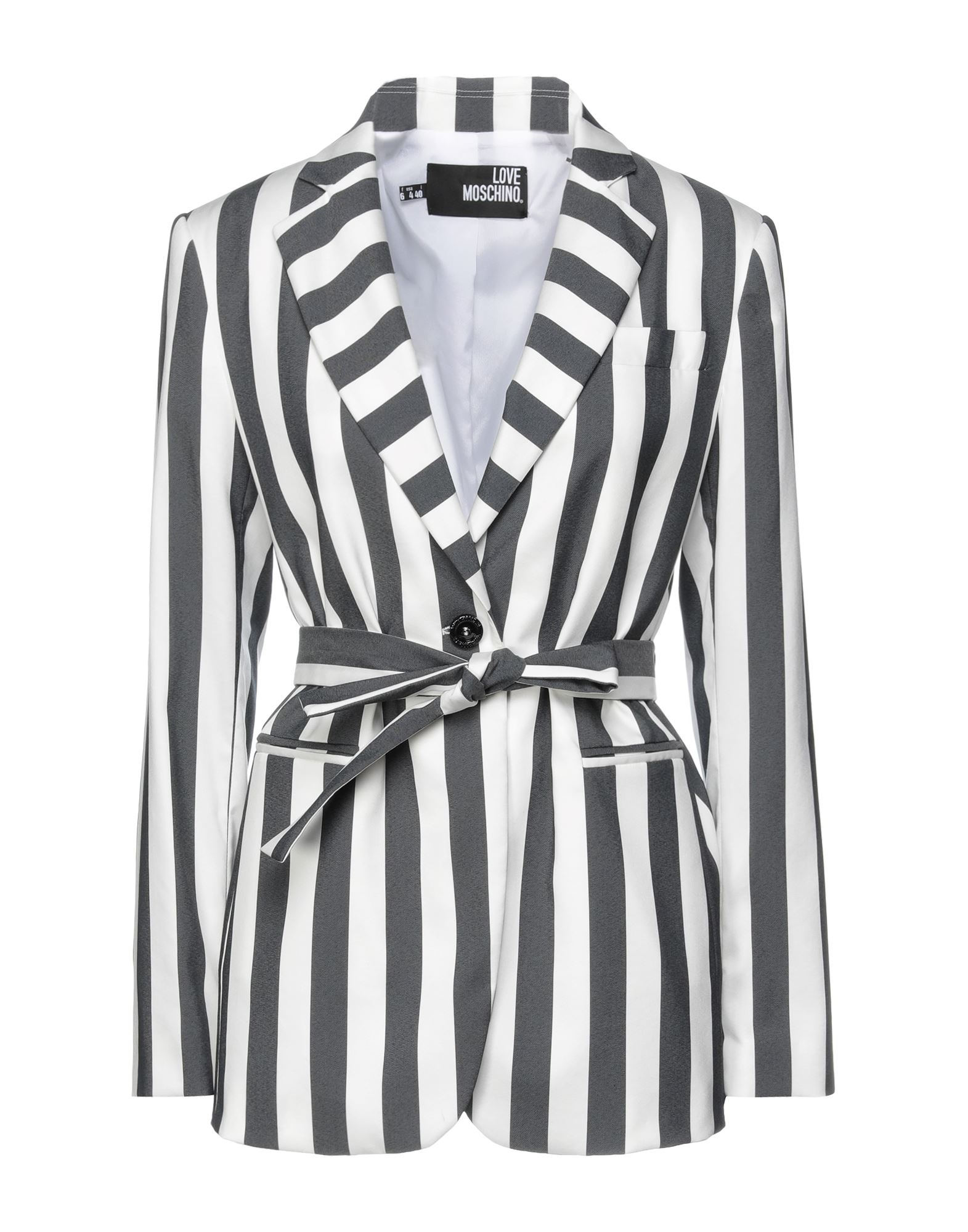 LOVE MOSCHINO Blazer Damen Braungrau LOVE MOSCHINO Blazer Damen Braungrau von LOVE MOSCHINO