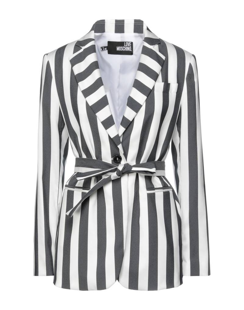 LOVE MOSCHINO Blazer Damen Braungrau von LOVE MOSCHINO