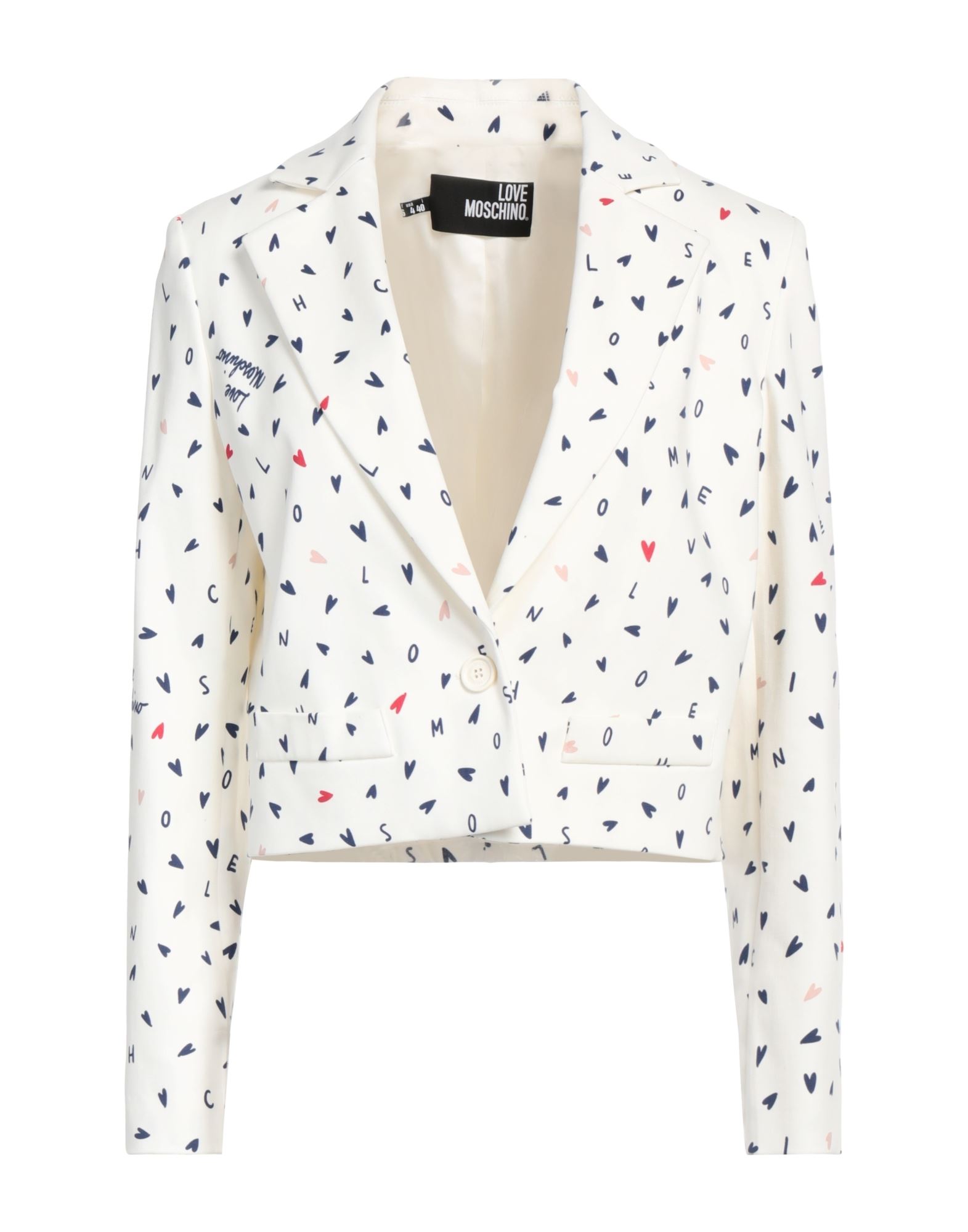 LOVE MOSCHINO Blazer Damen Elfenbein von LOVE MOSCHINO