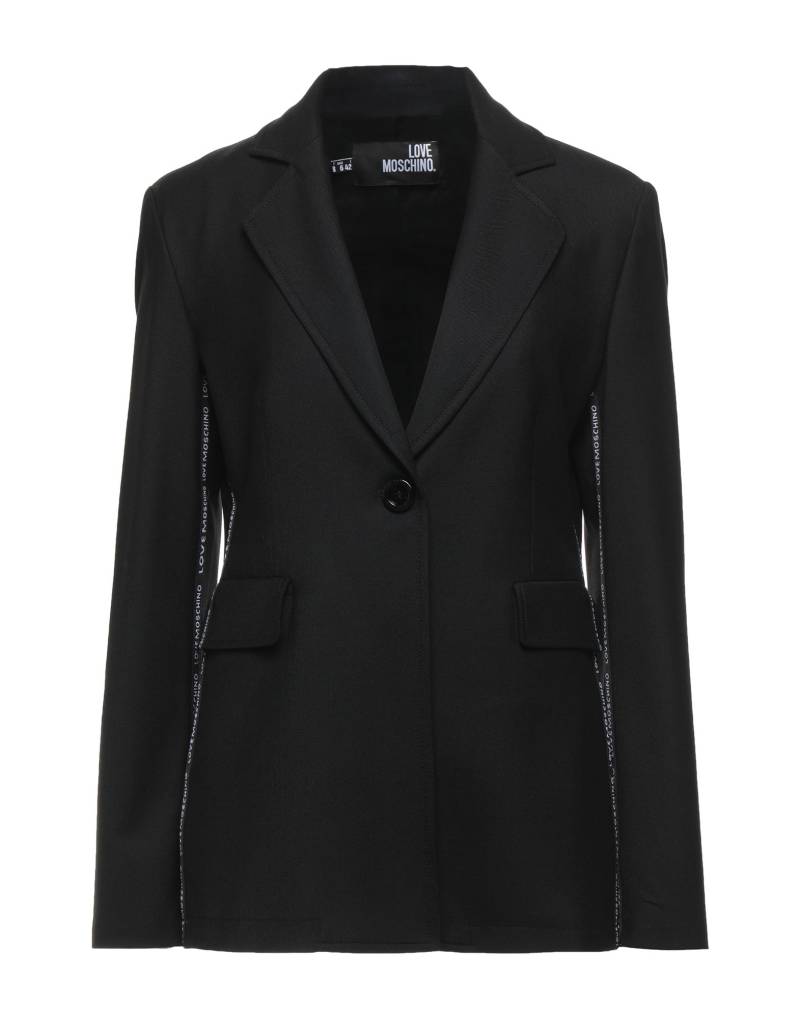 LOVE MOSCHINO Blazer Damen Schwarz von LOVE MOSCHINO
