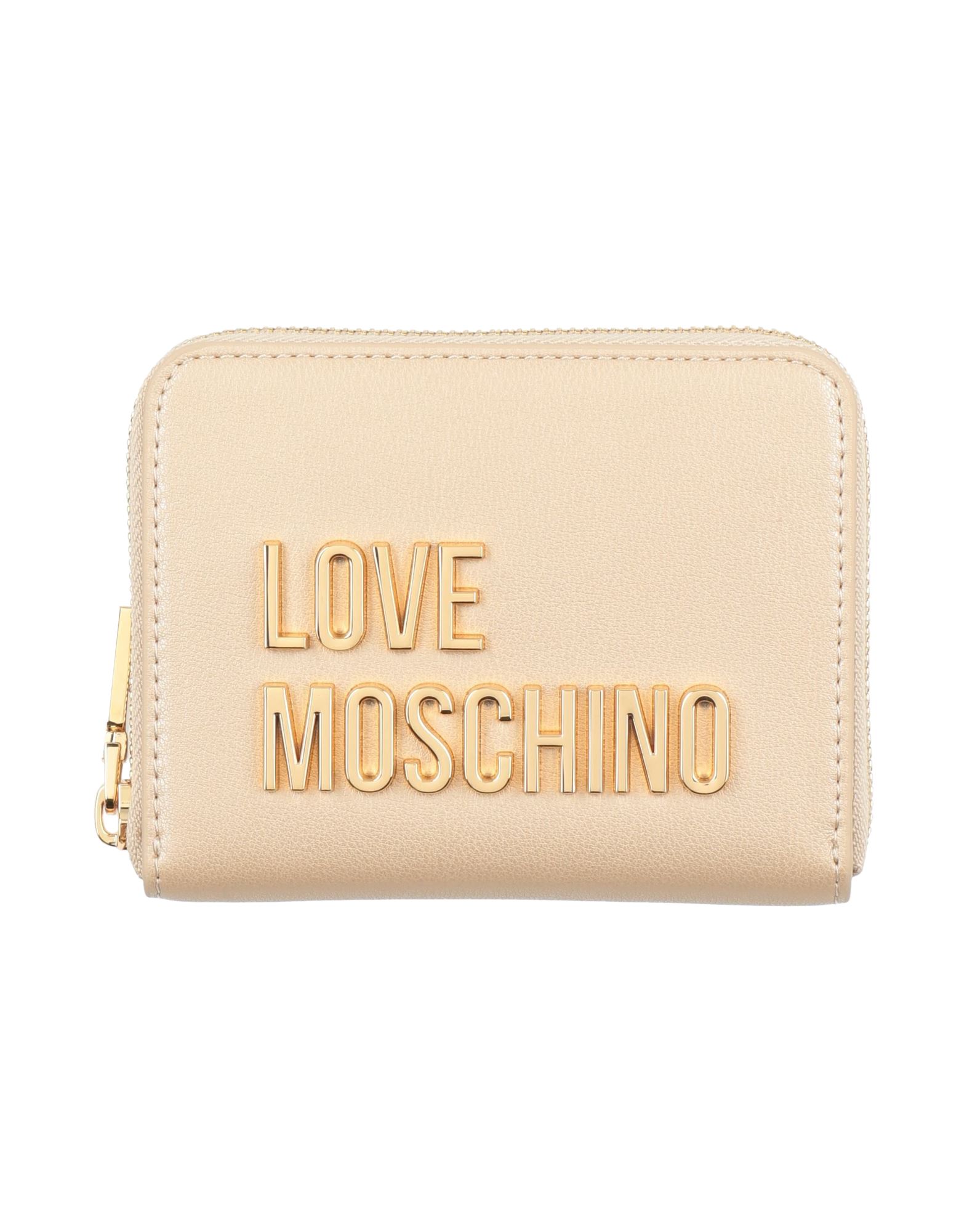 LOVE MOSCHINO Brieftasche Damen Beige von LOVE MOSCHINO