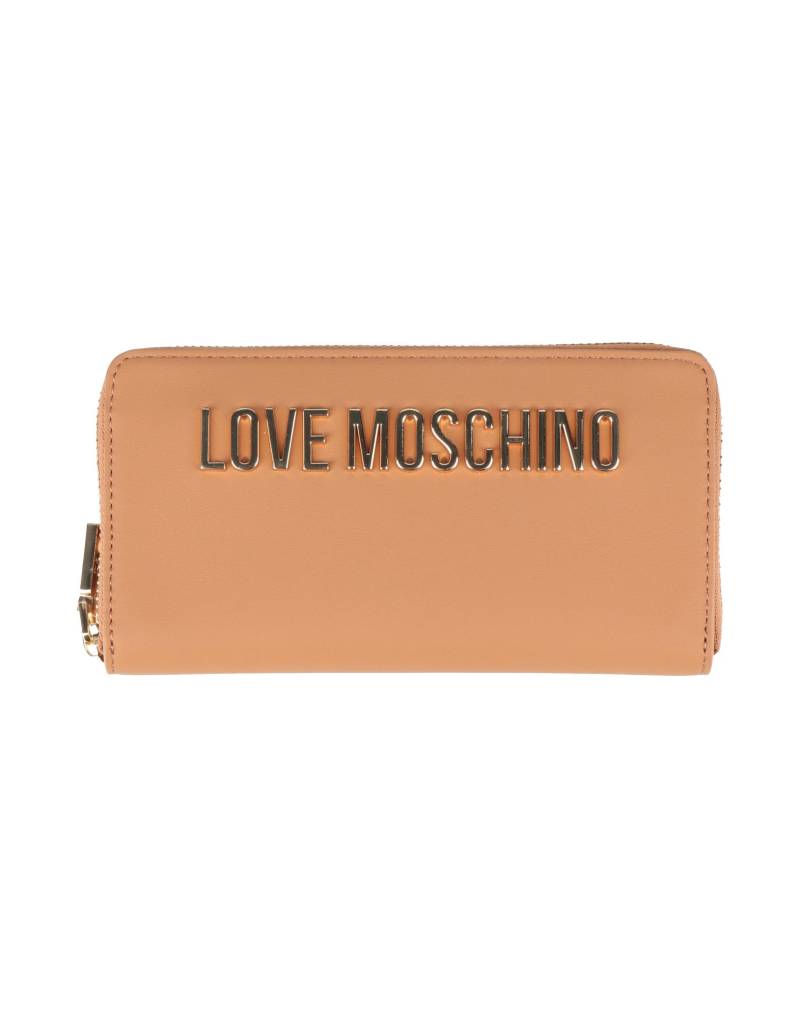 LOVE MOSCHINO Brieftasche Damen Kamel von LOVE MOSCHINO