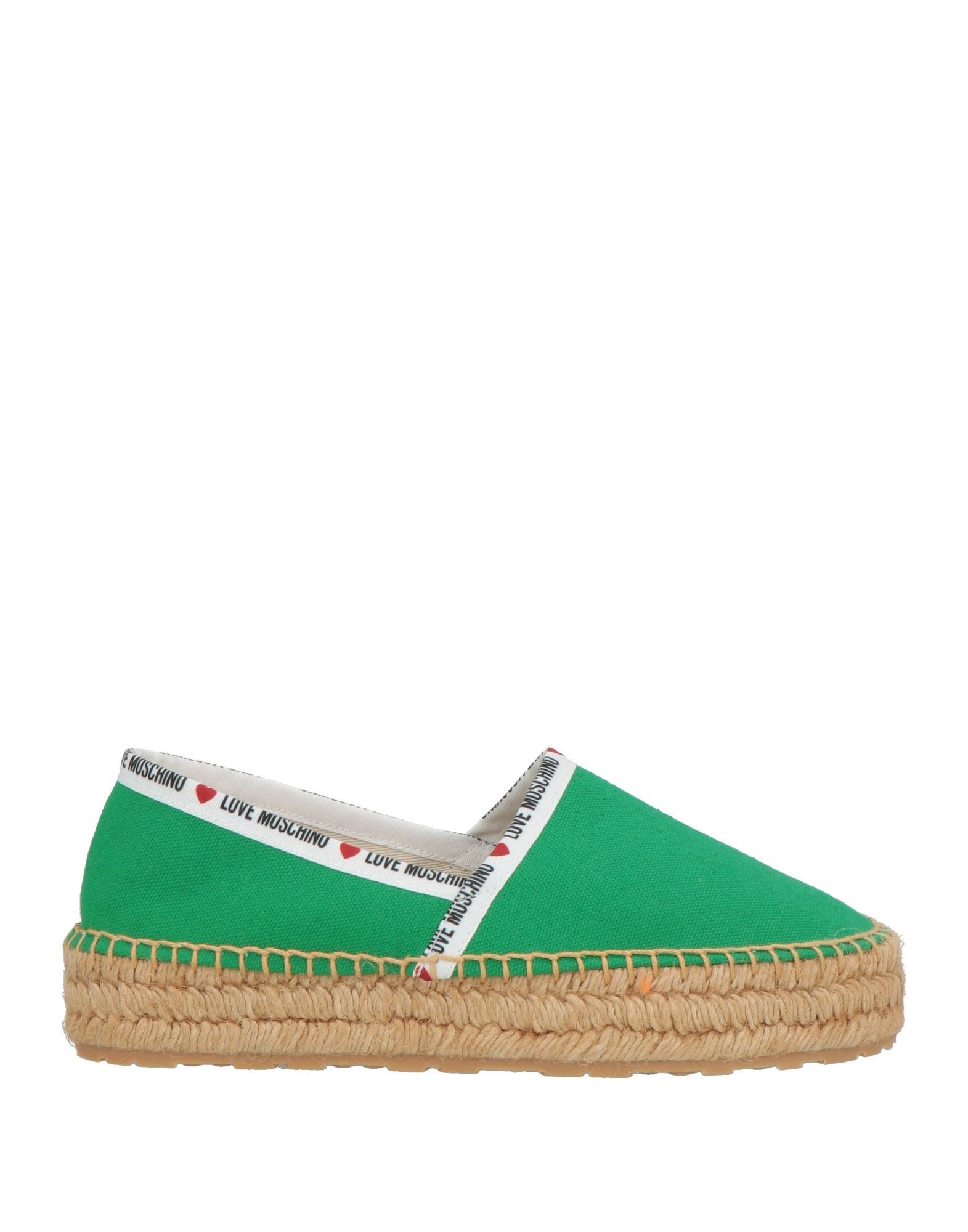 LOVE MOSCHINO Espadrilles Damen Grün LOVE MOSCHINO Espadrilles Damen Grün von LOVE MOSCHINO