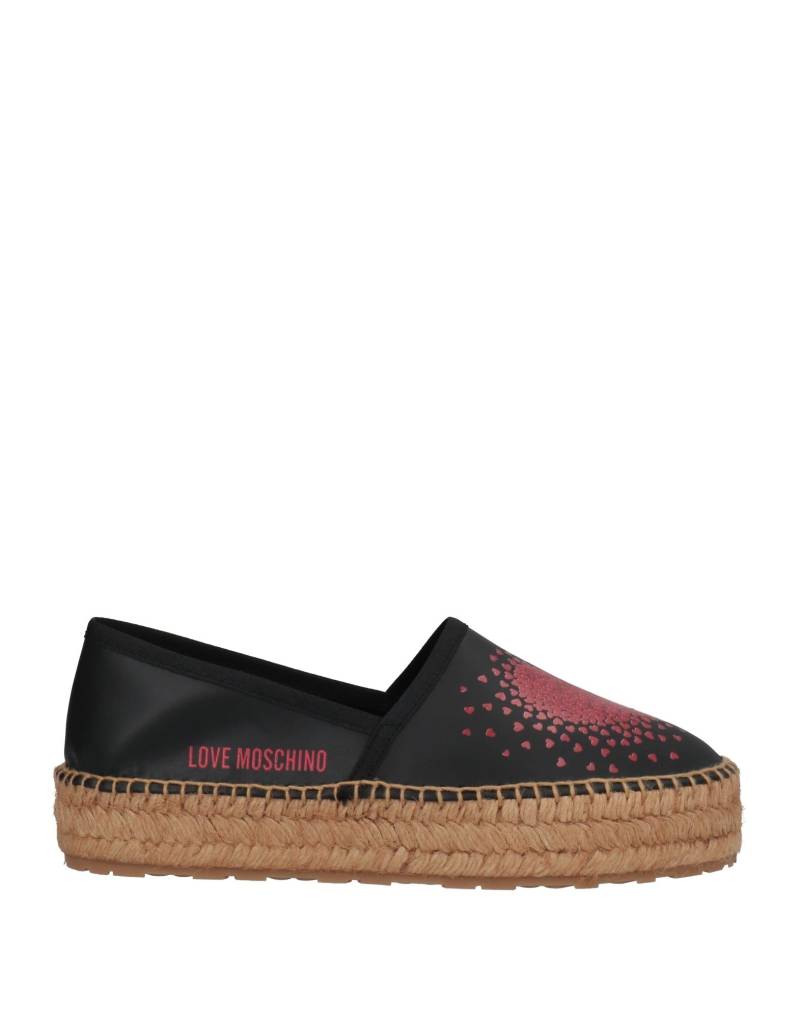 LOVE MOSCHINO Espadrilles Damen Schwarz von LOVE MOSCHINO