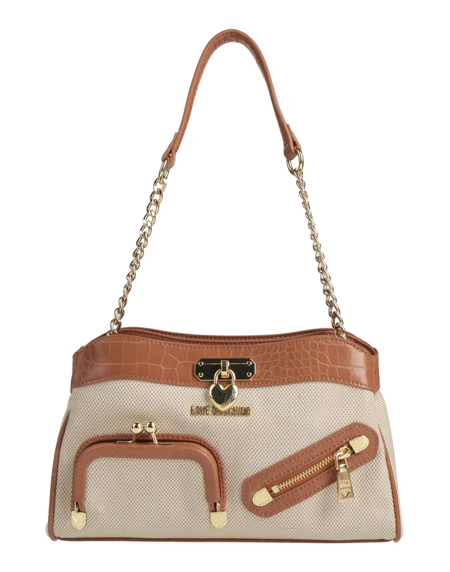 LOVE MOSCHINO Handtaschen Damen Beige von LOVE MOSCHINO